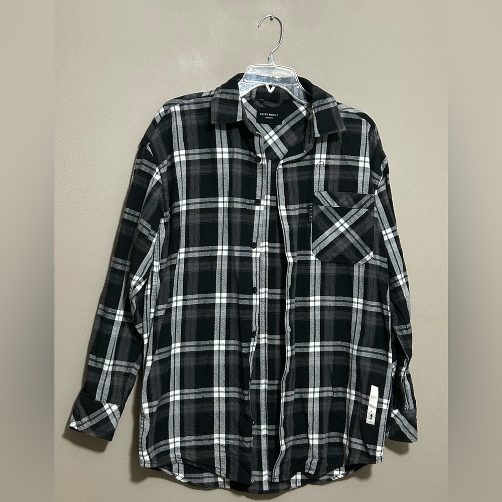 Saint Morta Men’s Flannel Shirt Size Médium